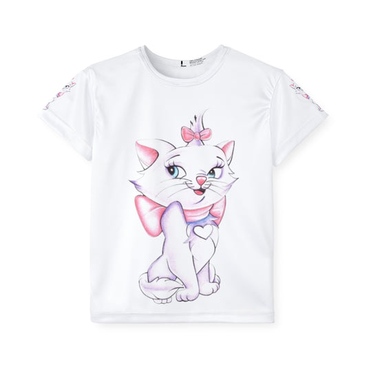 Kids Sports Jersey - Cat Design