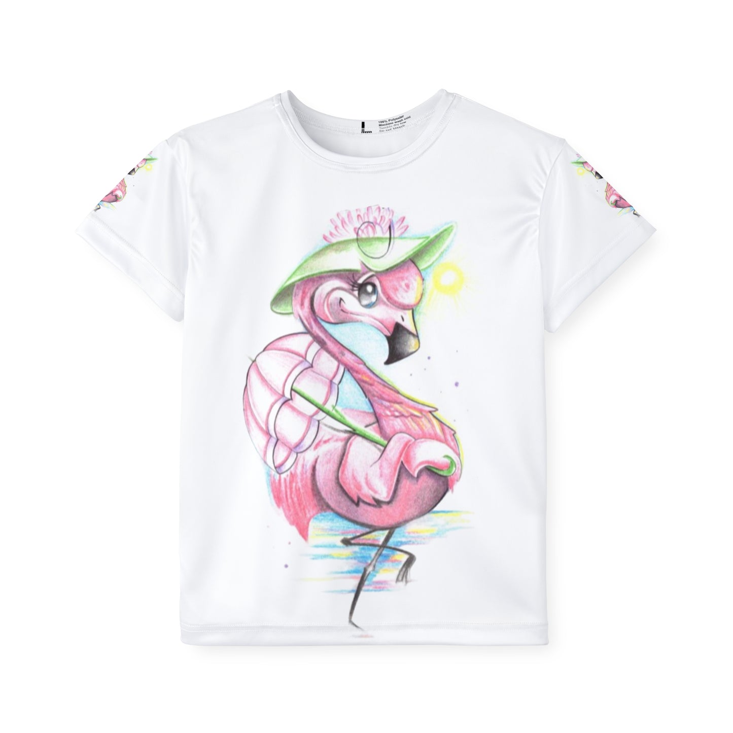 Kids Jersey Flamingo Sports Tee