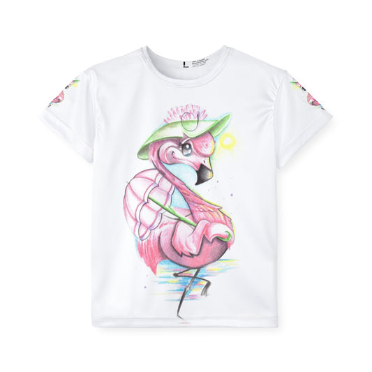 Kids Jersey Flamingo Sports Tee