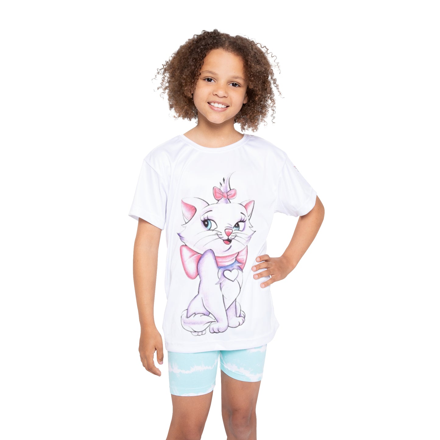 Kids Sports Jersey - Cat Design